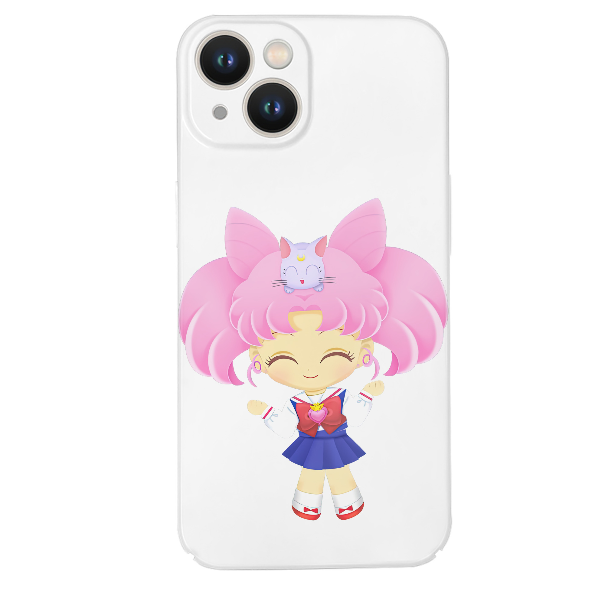 （画像用） 美少女戦士セーラームーン ちびうさ Sailor Moon Chibiusa Tsukino Usagi Small Lady Serenity 【iPhone 14シリーズ対応】ハードケース